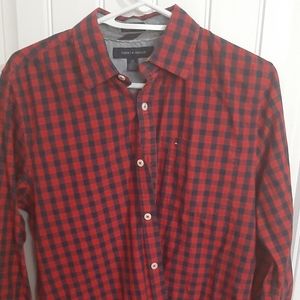 Tommy Hilfiger Plaid Button Down